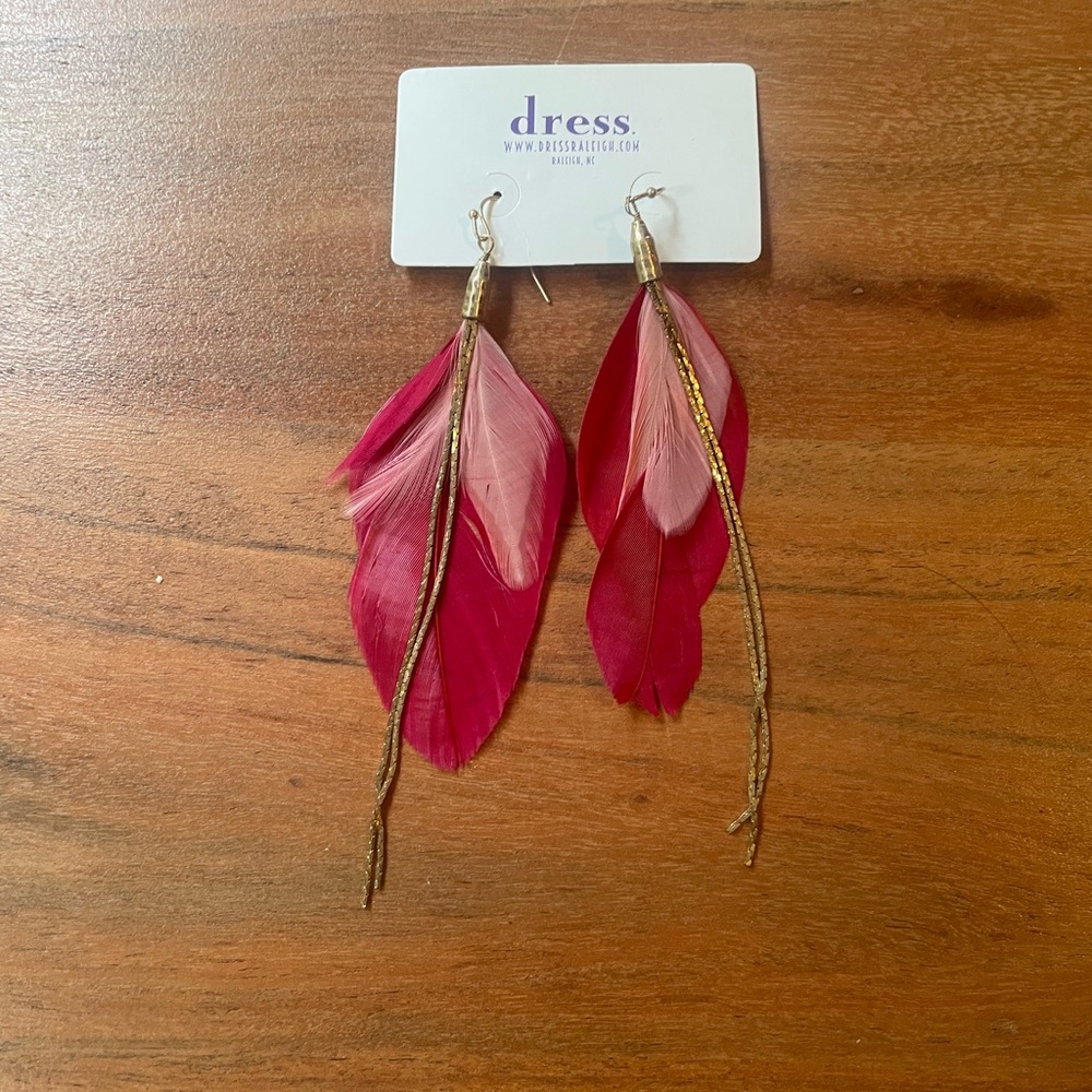 Boutique Feather Earrings